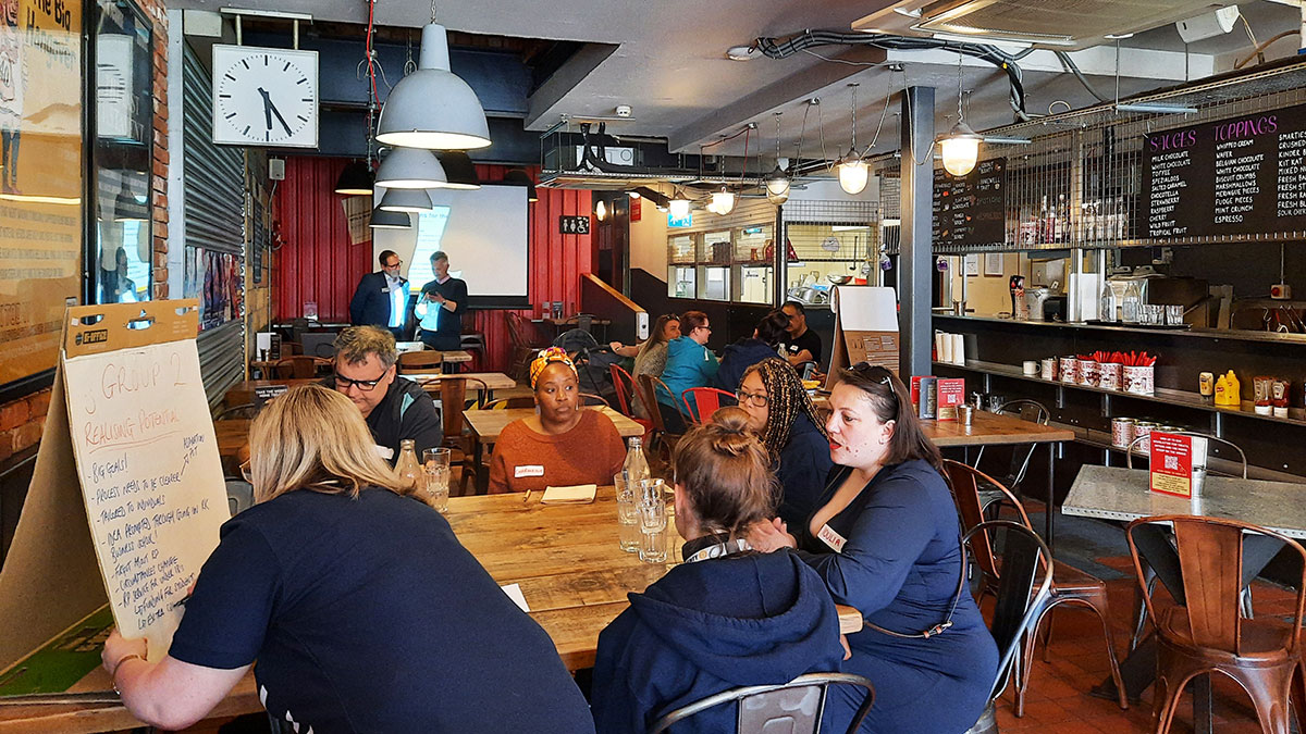 Twenty11 staff and tenants at The Works in central High Wycombe